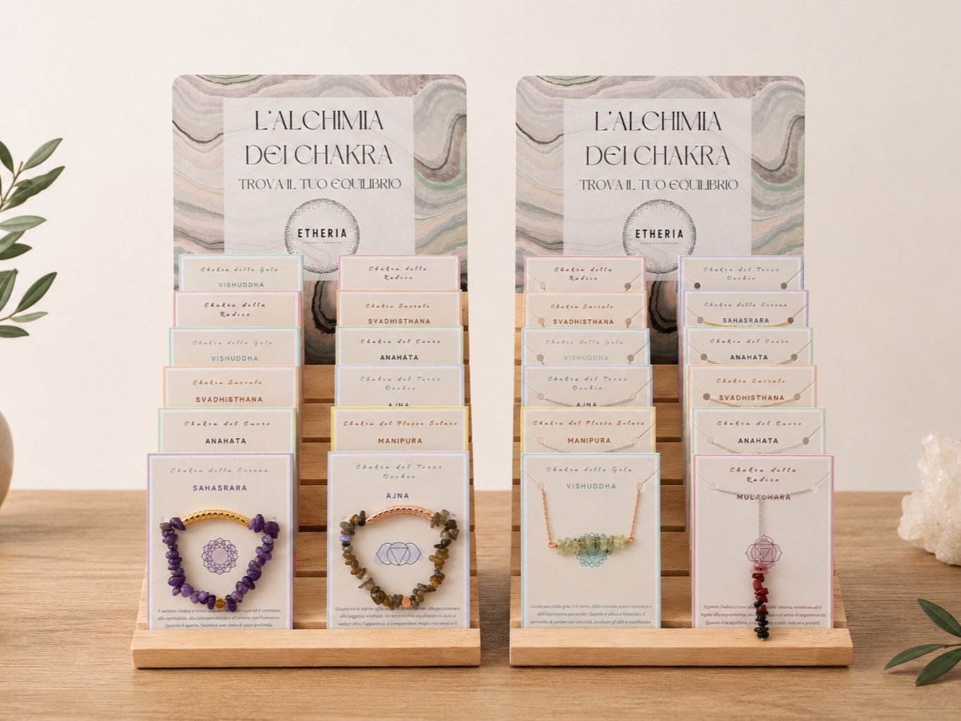 Espositori Alchimia dei Chakra
